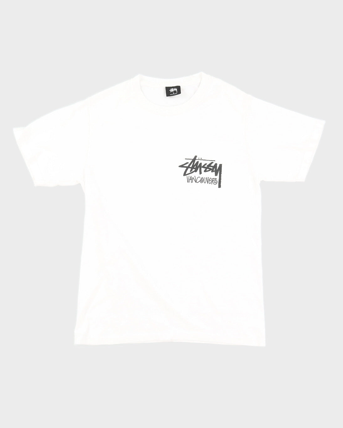 Stussy Vancouver White T-Shirt - S – Rokit