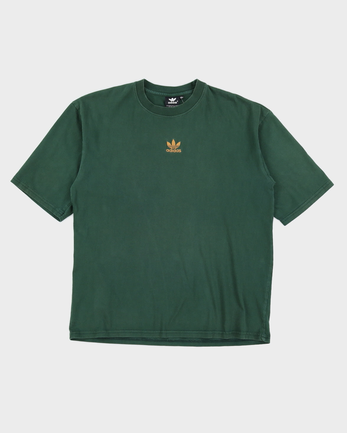 Green Adidas Logo T-Shirt - XXL