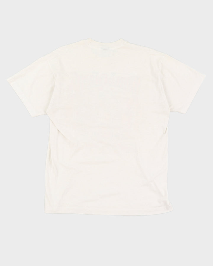 '1989 Detroit Pistons World Champs T-Shirt Single Stitch - L/XL