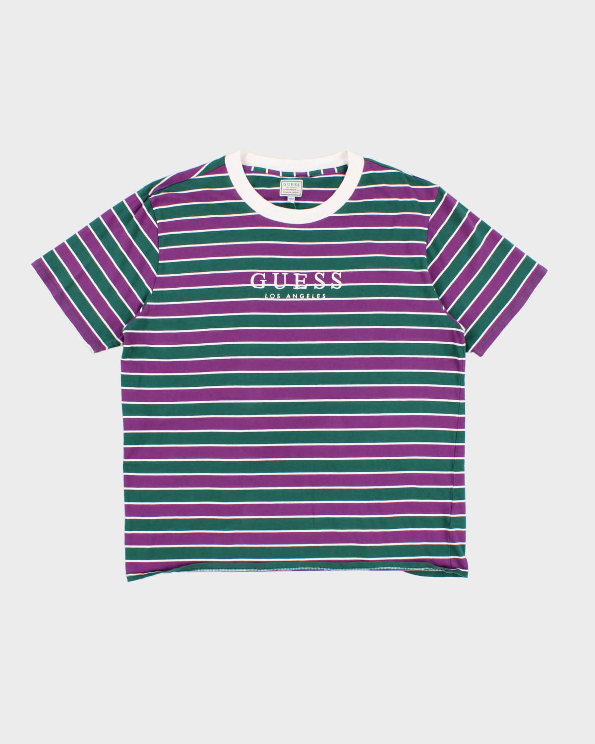 Striped Guess Heren Shirt Mens Guess T Shirt Striped Guess Men's