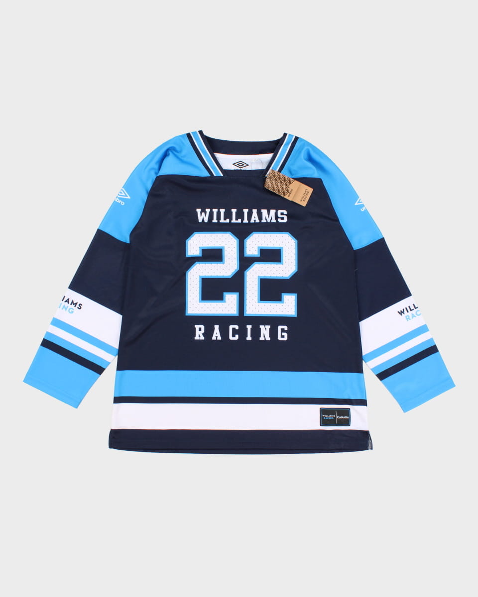 Racing F1 x Umbro Williams #22 Limited Edition Hockey Jersey M
