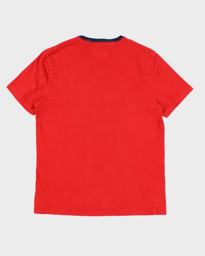 Tommy Hilfiger Red T-Shirt - M