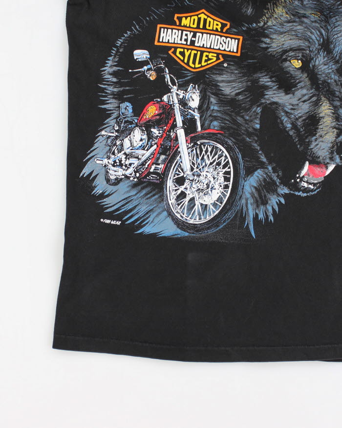 Vintage 90's Single Stitch Harley Davidson T-Shirt - M