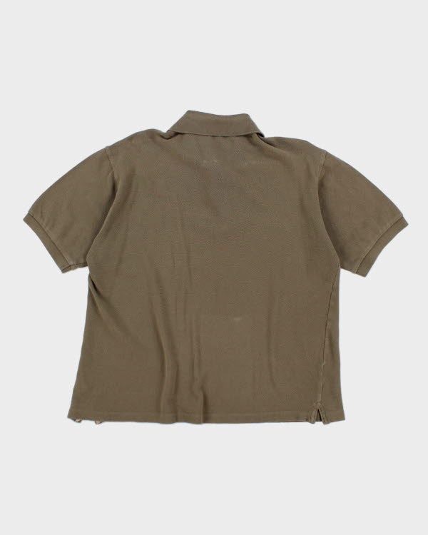 Burberry Khaki Polo Shirt - M