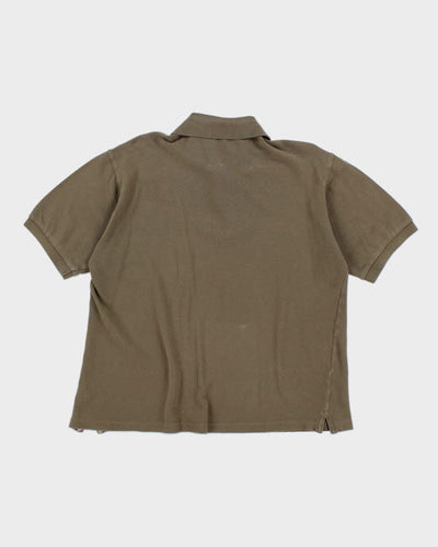 Burberry Khaki Polo Shirt - M