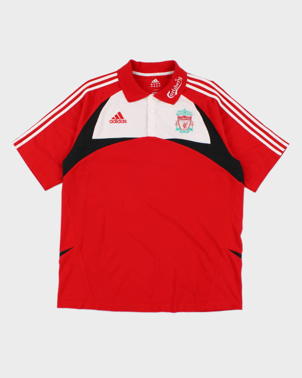 Vintage Adidas Liverpool FC Polo Shirt L - Main Image