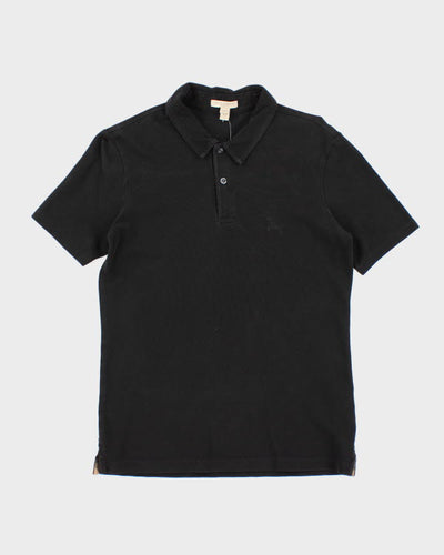 Burberry Black Polo Shirt - XS