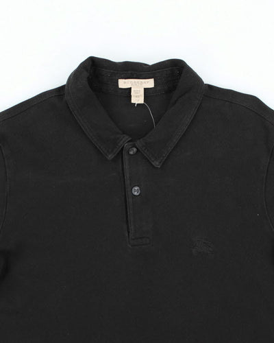 Burberry Black Polo Shirt - XS