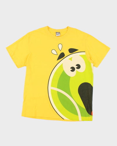 Vintage 2000's Nike Tennis Wrap Print T-Shirt - L