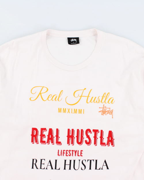 Stussy Real Hustla Long-sleeved T-Shirt - L