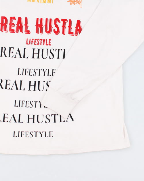 Stussy Real Hustla Long-sleeved T-Shirt - L