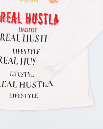 Stussy Real Hustla Long-sleeved T-Shirt - L
