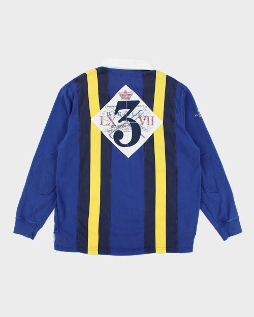 Vintage 2000's Ralph Lauren Heavyweight Striped Rugby Shirt - L