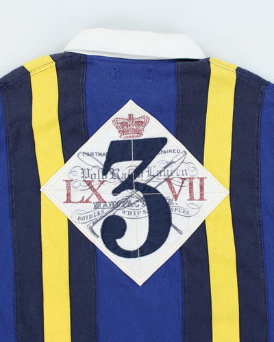 Vintage 2000's Ralph Lauren Heavyweight Striped Rugby Shirt - L