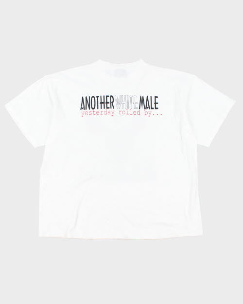 Vintage 90's Another White Male Single Stitch T-Shirt - XL