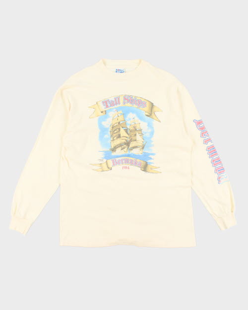 Vintage 1984 Tall Ships Long-sleeve T-Shirt - XL