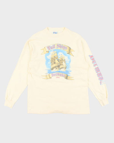 Vintage 1984 Tall Ships Long-sleeve T-Shirt - XL