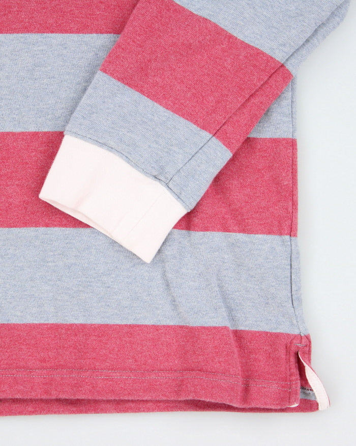 Brooks Brothers Striped Long Sleeve Polo Shirt - M