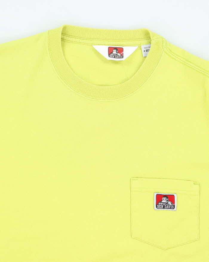 Vintage Ben Davis Oversized Long-sleeved Pocket T-Shirt - L