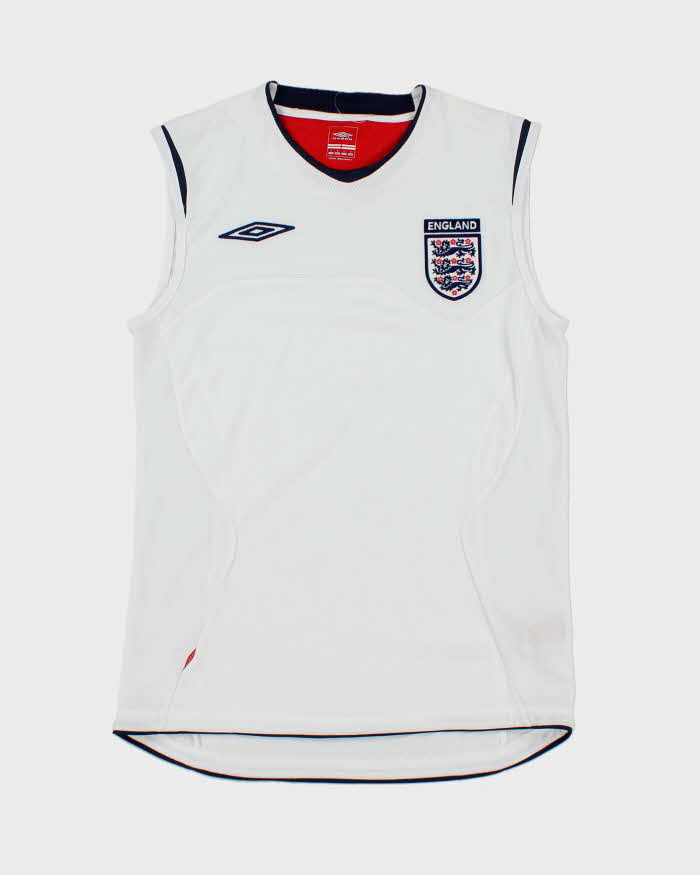 Vintage 2000's England International Football Training Sports Vest - S