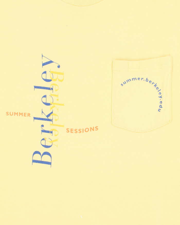 Vintage Berkley Yellow T-shirt - M
