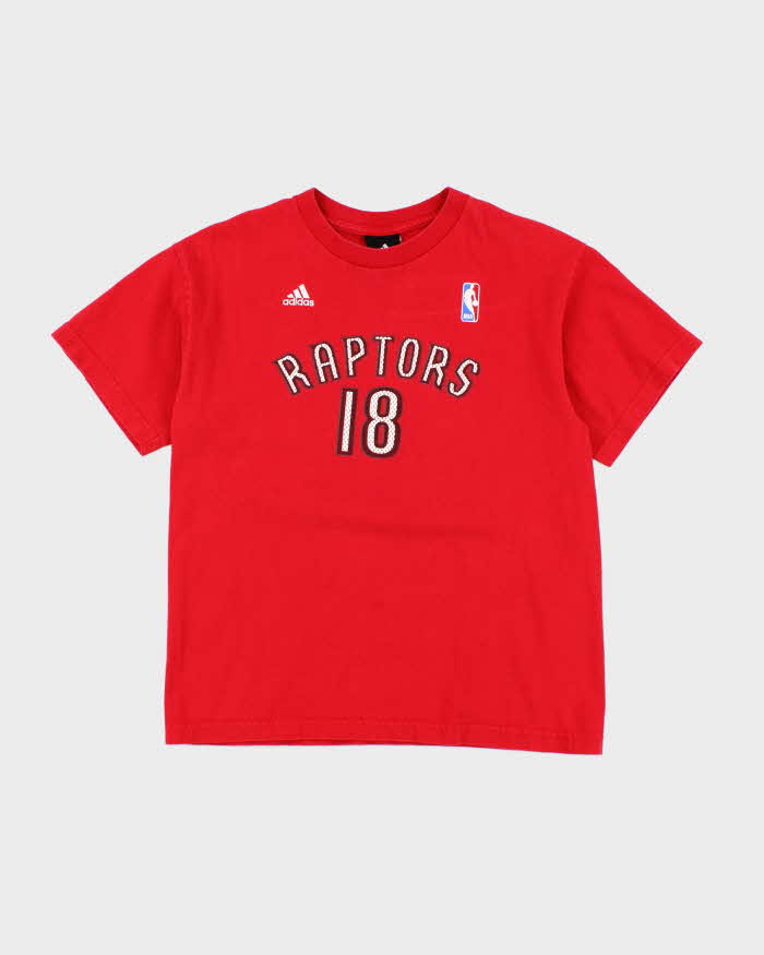 Adidas Raptors Tee Shirt Vintage 2000's Adidas Toronto Raptors NBA