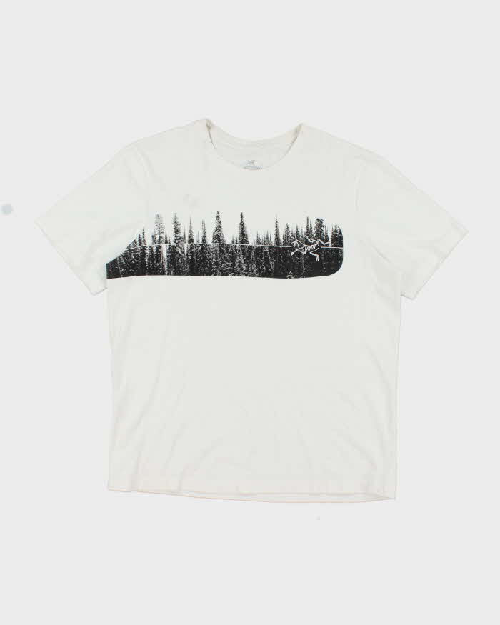 Vintage Arc'teryx Tree Landscape Graphic T-Shirt - M