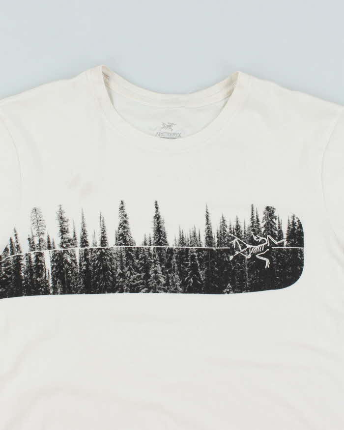 Vintage Arc'teryx Tree Landscape Graphic T-Shirt - M