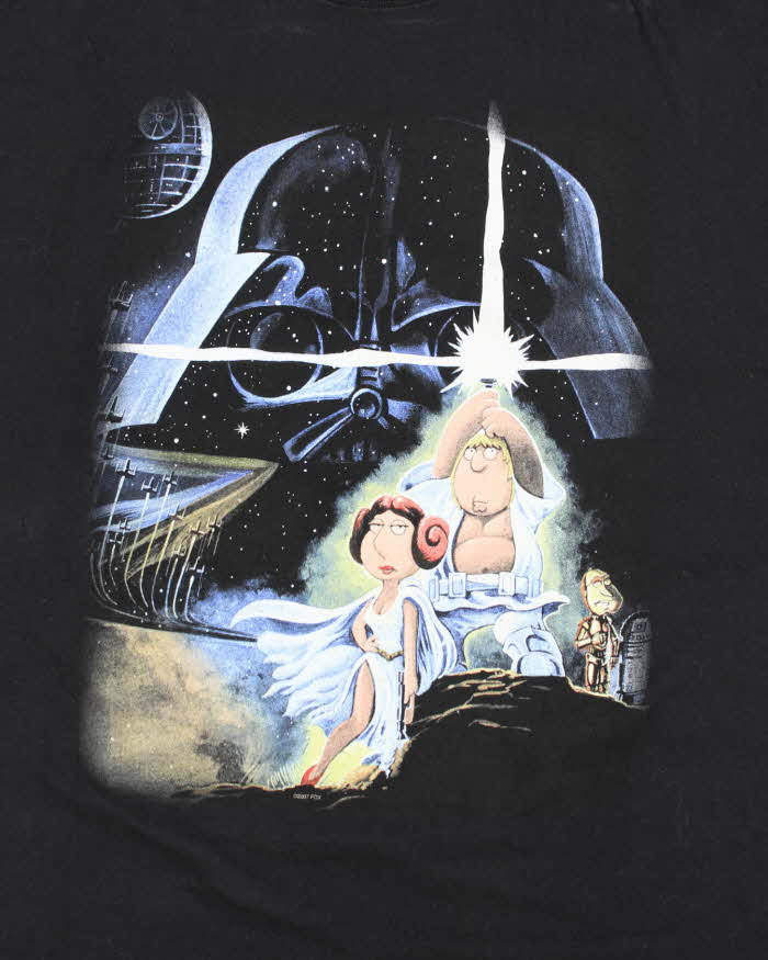 Vintage 2000's Star Wars family Guy T-shirt - XL