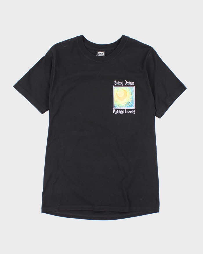 Vintage 00s Stussy Midnight Insanity T-shirt - S – Rokit
