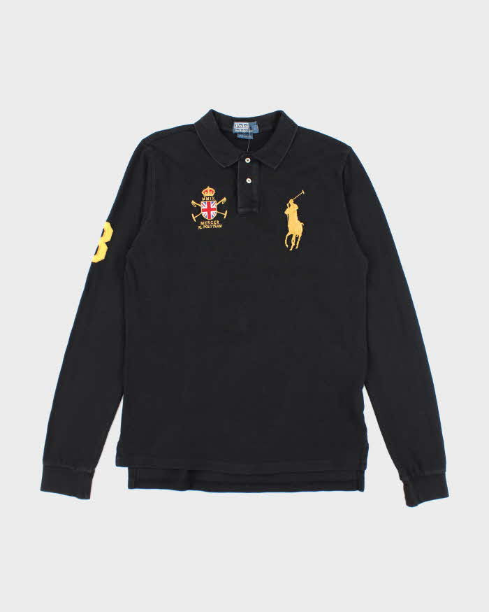 Vintage Polo von Ralph Lauren Long Sleeve Polo Shirt M Rokit