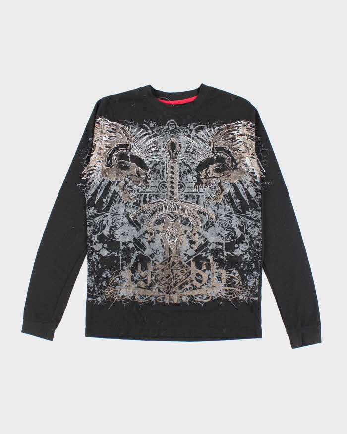 Vintage Y2k 00s Mecca Co Long Sleeve T-shirt - S