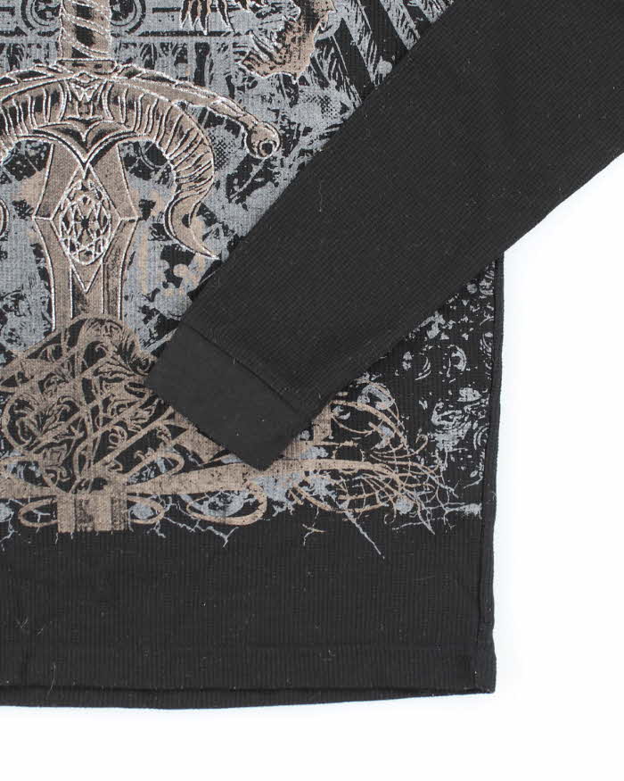 Vintage Y2k 00s Mecca Co Long Sleeve T-shirt - S