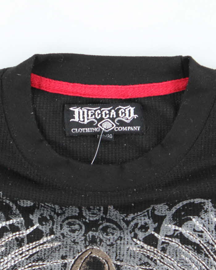 Vintage Y2k 00s Mecca Co Long Sleeve T-shirt - S