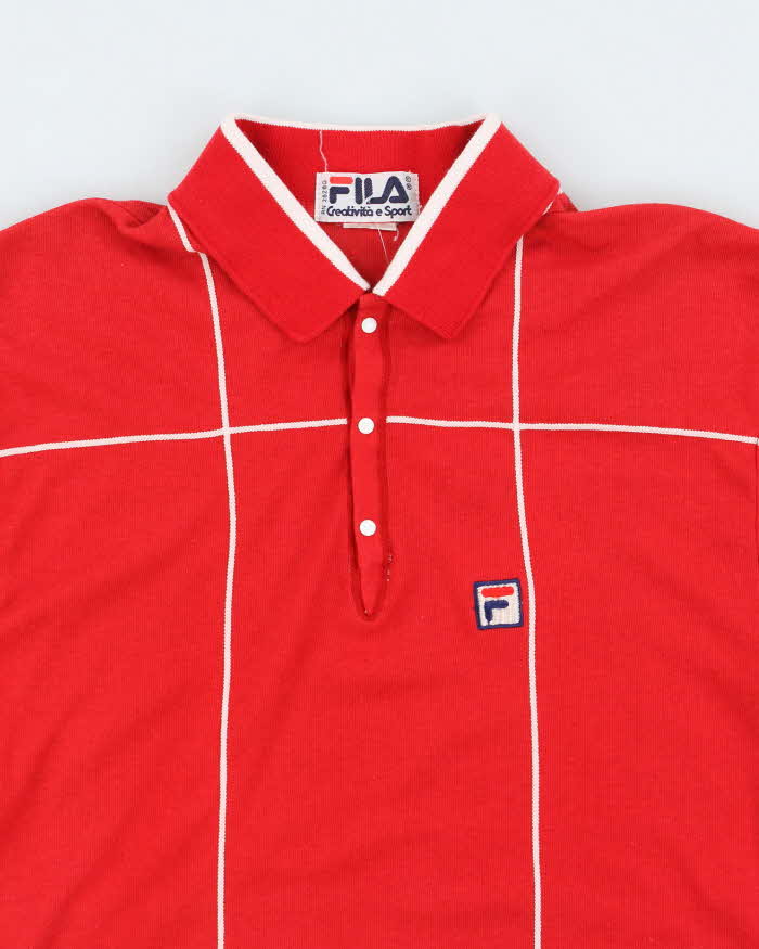 Vintage 90s Fila Polo Shirt - S