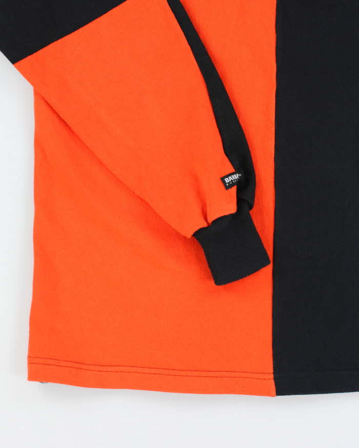 Vintage Rugby Wear Long Sleeve Polo Shirt - XL