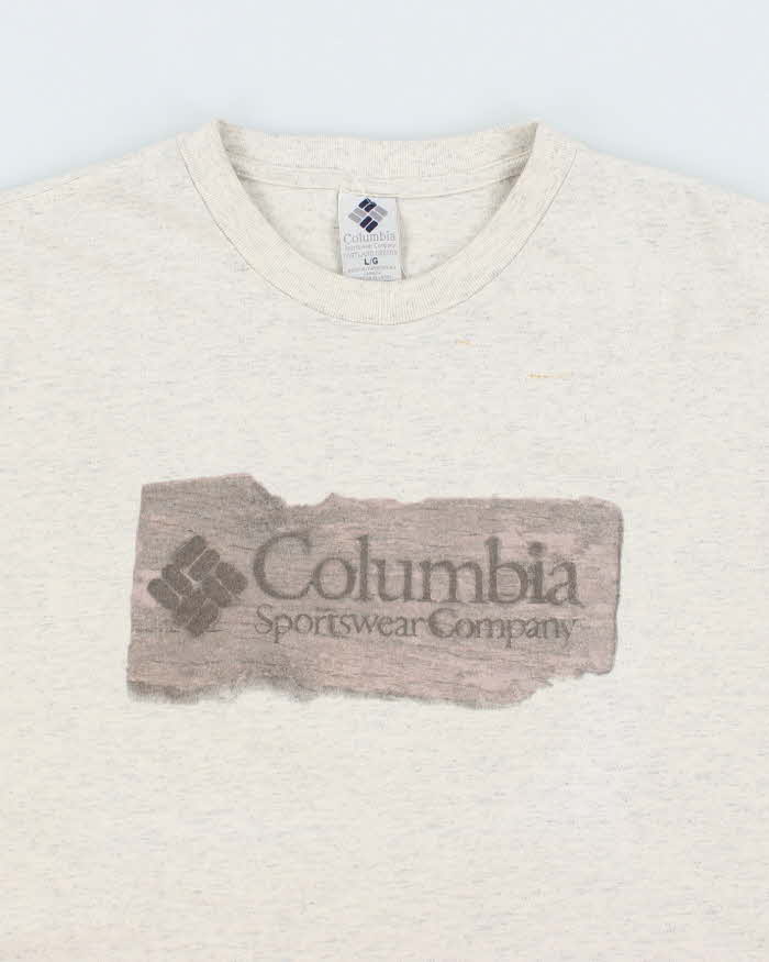 Vintage 90s Columbia Single Stitch T-shirt - L
