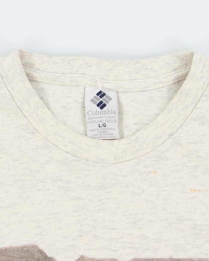 Vintage 90s Columbia Single Stitch T-shirt - L