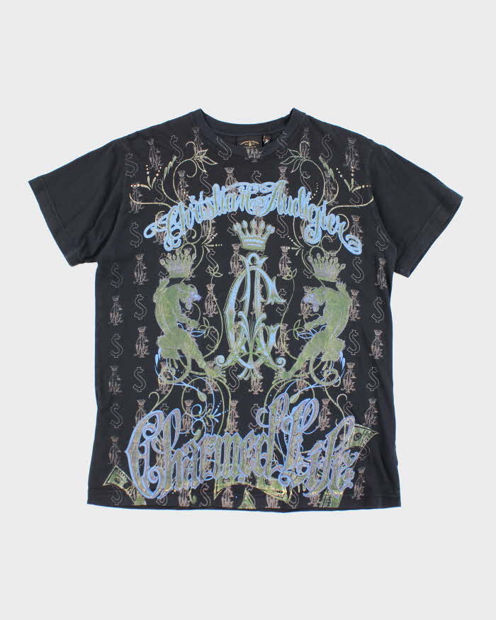 Vintage Y2k 00s Christian Audiger T-shirt - S