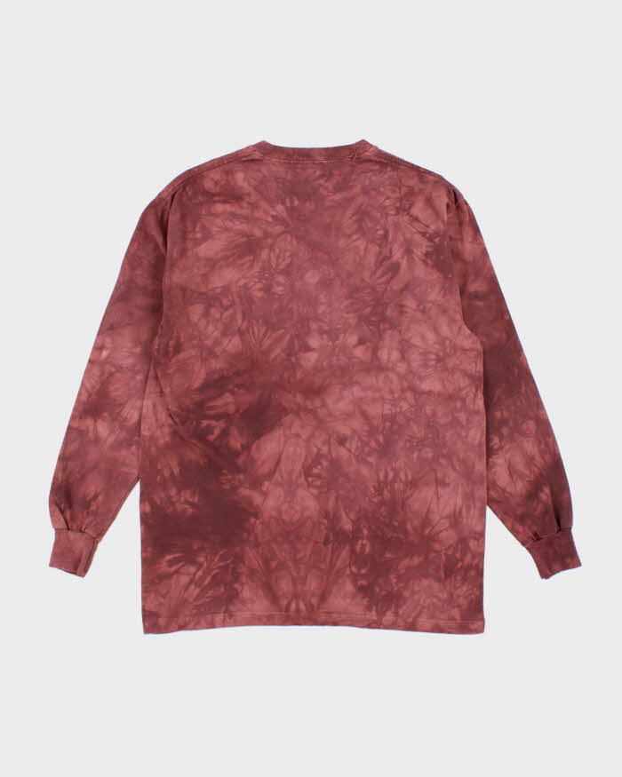 Vintage Y2K The Mountain Wild Life Graphic Long Sleeve T-Shirt - M