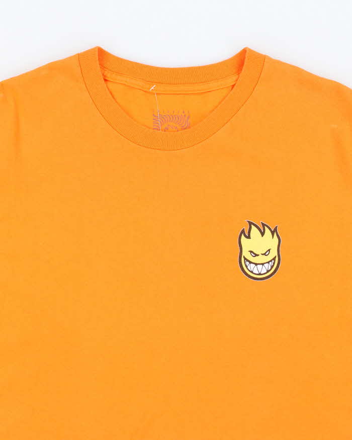 Vintage 2000's Spitfire Small Flame Face Graphic T-Shirt - L