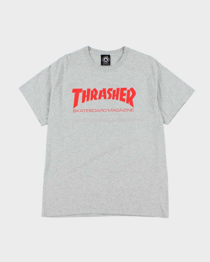 Vintage 2000's Thrasher Magazine Spell Out Logo T-Shirt - M