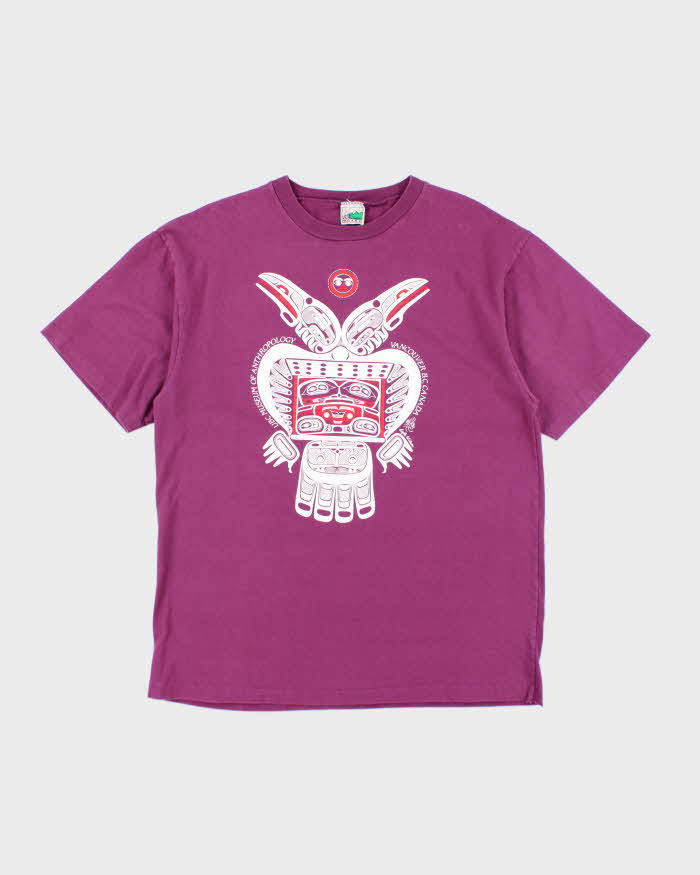 Vintage 90s Museum Of Anthropology Single Stitch T-shirt - L