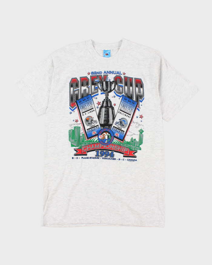 Vintage 90s CFL CRey Cup Single Stitch T-shirt - L