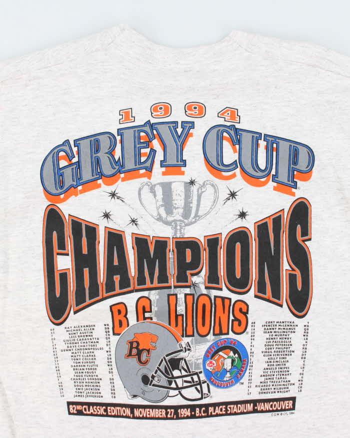 Vintage 90s CFL CRey Cup Single Stitch T-shirt - L