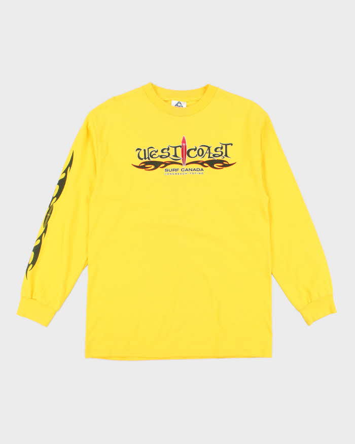 Vintage 2000's West Coast Surf Canada Long-sleeved T-Shirt - M