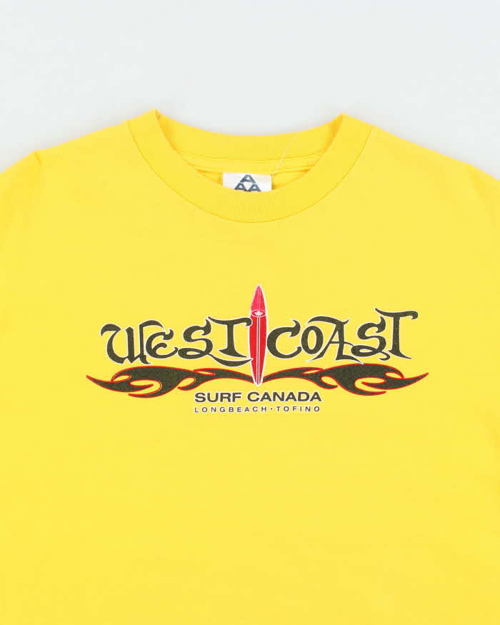Vintage 2000's West Coast Surf Canada Long-sleeved T-Shirt - M