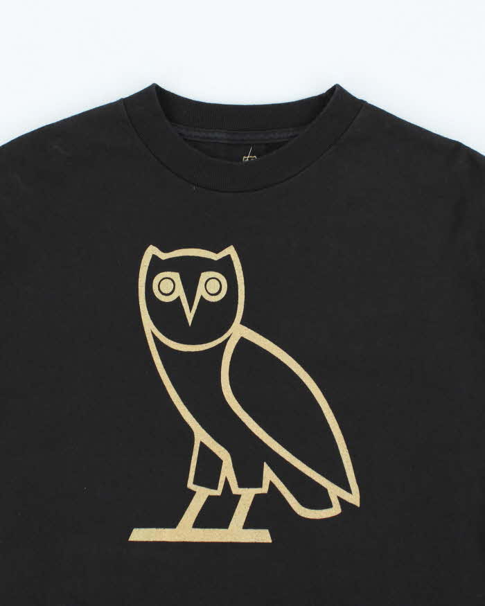 Octobers Very Own Owl Centre Logo Long-sleeved T-Shirt - M