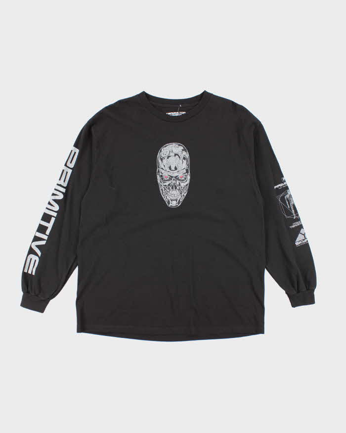 Terminator 2 Judgement Day Movie Promo Long-sleeve T-Shirt - XL