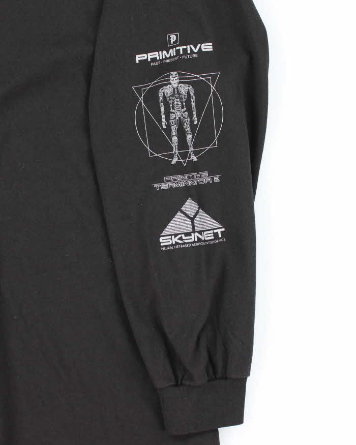 Terminator 2 Judgement Day Movie Promo Long-sleeve T-Shirt - XL